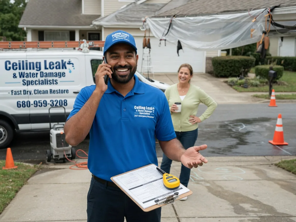 Ceiling Leak Cleanup West Charleston, VT FAQs